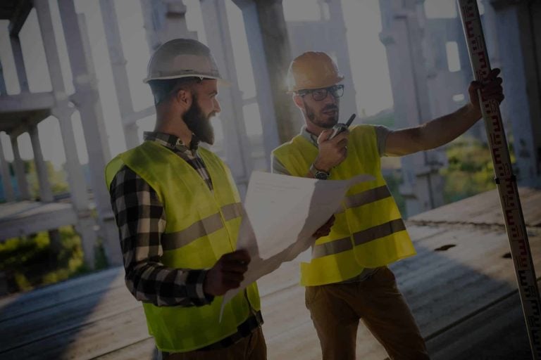 Portrait of construction engineers