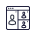 video conference icon