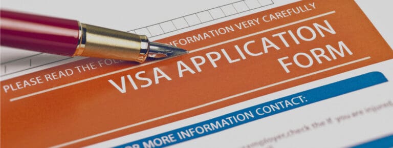 visa application form